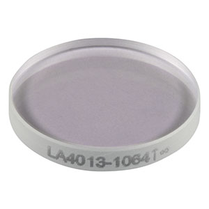 LA4013-1064 - f = 600 mm, Ø1/2in UVFS Plano-Convex Lens, 1064 nm V-Coat