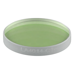 LA4014-C - f = 750 mm, Ø1/2in UVFS Plano-Convex Lens, ARC: 1050 - 1700 nm