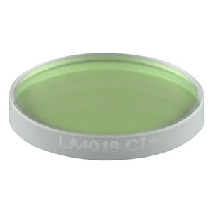 LA4018-C - f = 2000 mm, Ø1/2in UVFS Plano-Convex Lens, ARC: 1050 - 1700 nm