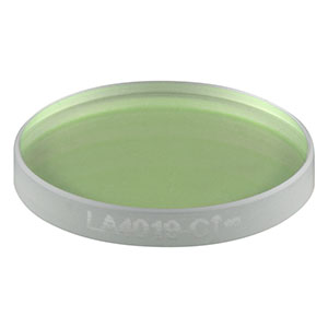 LA4019-C - f = 2500 mm, Ø1/2in UVFS Plano-Convex Lens, ARC: 1050 - 1700 nm