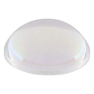 LA4021-C - f = 30 mm, Ø1in UVFS Plano-Convex Lens, ARC: 1050 - 1700 nm