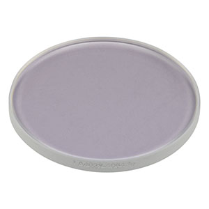 LA4028-1064 - f = 600 mm, Ø1in UVFS Plano-Convex Lens, 1064 nm V-Coat