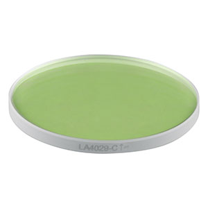 LA4029-C - f = 850 mm, Ø1in UVFS Plano-Convex Lens, ARC: 1050 - 1700 nm