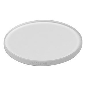 LA4031-AB - f = 2000 mm, Ø1in UVFS Plano-Convex Lens, ARC: 400 - 1100 nm