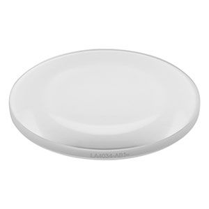 LA4034-AB - f = 175 mm, Ø1in UVFS Plano-Convex Lens, ARC: 400 - 1100 nm