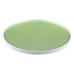 LA4041-C - f = 850 mm, Ø2in UVFS Plano-Convex Lens, ARC: 1050 - 1700 nm
