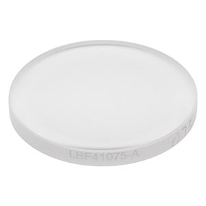 LBF41075-A - UVFS Best Form Lens, Ø1in, f = 75.0 mm, AR Coating: 350 - 700 nm