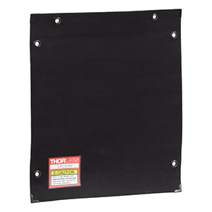 LPCE9B - Laser Safety Fabric Panel for 9in x 12in Enclosure Side