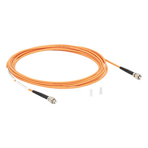 M150L05 - FC/PC-FC/PC Square-Core, Step-Index Multimode Fiber Patch Cable, 400 - 2200 nm, 150 x 150 µm Core, 5 m Long