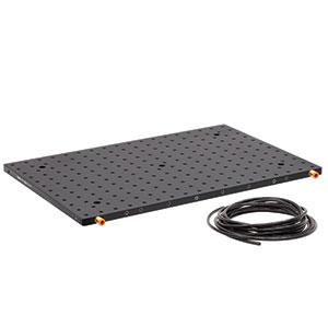 MBC1218 - Liquid-Cooled Breadboard, 12in x 18in x 1/2in, 1/4in-20 Taps