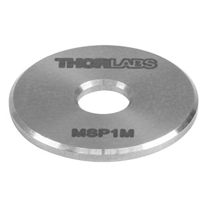 MSP1M - Ø12 mm Mini-Series Post Spacer, #8 (M4) Clearance Hole, 1 mm Thick
