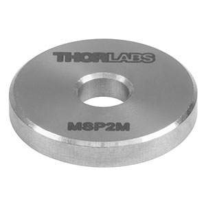 MSP2M - Ø12 mm Mini-Series Post Spacer, #8 (M4) Clearance Hole, 2 mm Thick