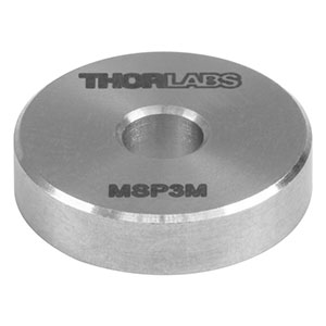 MSP3M - Ø12 mm Mini-Series Post Spacer, #8 (M4) Clearance Hole, 3 mm Thick