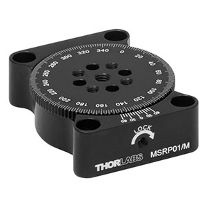 MSRP01/M - Ø1.40in Manual Mini-Series Rotation Stage, Metric