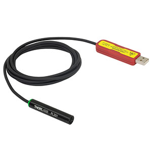PL201 - Compact Laser Module with USB Connector, 520 nm, 0.9 mW (Typ.)