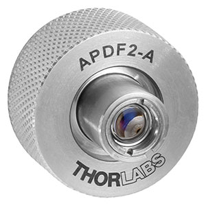 APDF2-A - FC/PC Avalanche Photodetector Fiber Connector Adapter, AR Coating: 350 - 700 nm