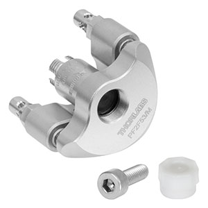 PF2F53/M - Polaris® Kinematic, Fixed Focus Collimator, 532 nm, FC/PC, M4 x 0.7 Taps