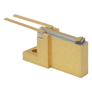 SAF1064H - CWL = 1080 nm, GaAs Single Angle Facet Gain Chip on Submount with Heatsink