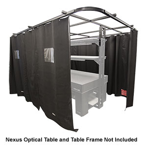 TFL1020BW - Laser Curtain Kit for 1 m x 2 m Nexus® Optical Table, Complete Walkway