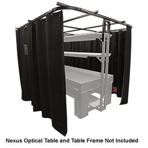 TFL1225BN - Laser Curtain Kit for 1.2 m x 2.5 m Nexus® Optical Table, Partial Walkway