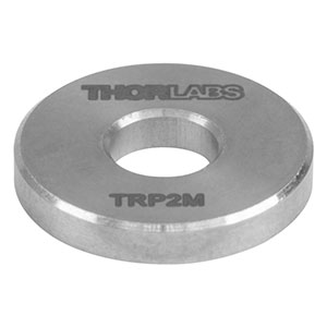 TRP2M - Ø12 mm Post Spacer, #4 (M3) Clearance Hole, 2 mm Thick