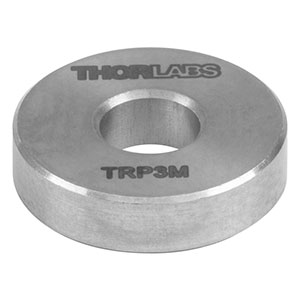 TRP3M - Ø12 mm Post Spacer, #4 (M3) Clearance Hole, 3 mm Thick
