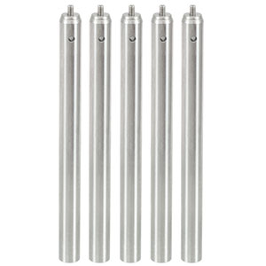 TR150/M-P5 - Ø12.7 mm Optical Post, SS, M4 Setscrew, M6 Tap, L = 150 mm, 5 Pack