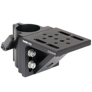 C1515/M - Ø1.5in Mounting Post Bracket, M6 Taps