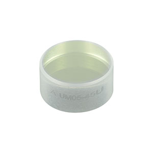 UM05-45U - Ø1/2in Low GDD Ultrafast Mirror, 355 - 445 nm, 45° AOI