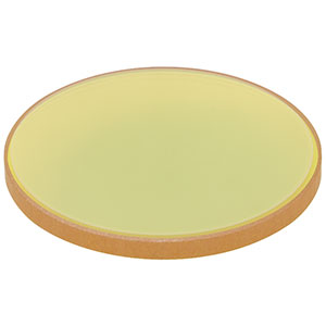 LA7753-E2 - Ø1in ZnSe Plano-Convex Lens, f = 1000.0 mm, AR-Coated: 4.5 - 7.5 µm