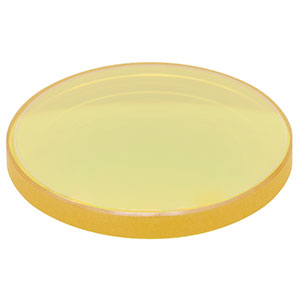 LC7421-E2 - Ø1in ZnSe Plano-Concave Lens, f = -75.0 mm, AR-Coated: 4.5 - 7.5 µm