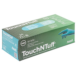 MC10-M - Medium Powder-Free Nitrile Gloves, Qty. 100 Gloves, Teal