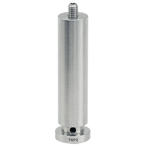TRP2 - Ø0.47in Pedestal Pillar Post, 8-32 Setscrew, 1/4in-20 Tap, L = 2.0in