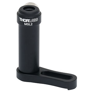 MSL2 - Swivel-Base Mini-Series Post Holder, 2in (51 mm) Tall, 1/4in (M6) Slot
