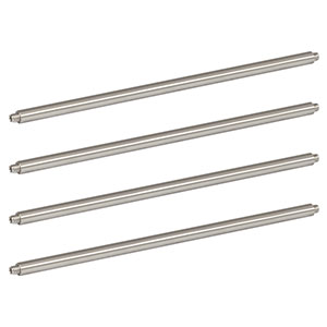 SR4-P4 - Compact Cage Assembly Rod, 4in Long, Ø4 mm, 4 Pack