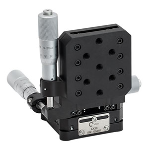 LX30 - Self-Contained XYZ 25 mm Translation Stage, 1/4in-20 Taps