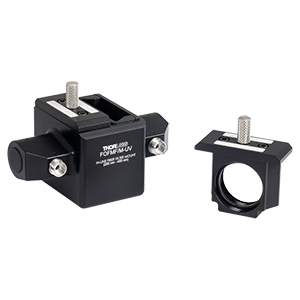 FOFMF/M-UV - In-Line Multimode Fiber Optic Filter Mount, 250 nm - 450 nm, M6 Tap, FC/PC