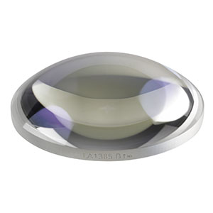 LA1385-B - N-BK7 Plano-Convex Lens, Ø1.5in, f = 50 mm, AR Coating: 650 - 1050 nm