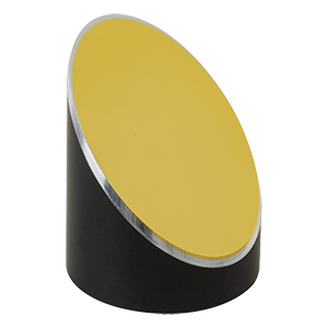 MPD189-M03 - Ø1in 90° Off-Axis Parabolic Mirror, Unprot. Gold, RFL = 8in