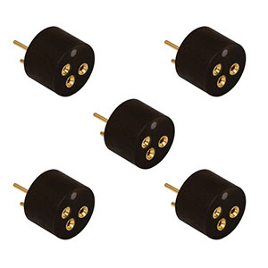 S8060-P5 - Laser Diode Socket for Ø9 mm Laser, 3 Pin, 5 Pack