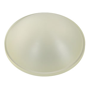 AL235 -  Ø50.0 mm TPX Aspheric Lens for THz, Back Focal Length = 35.0 mm, NA = 0.54, Uncoated