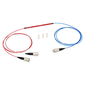 MP2LF1 - 2x1 Multimode Combiner, Compact Package, Ø105 µm Input Fiber, Ø105 µm Output Fiber, FC/PC