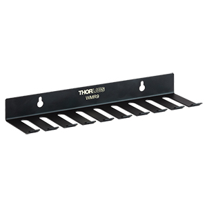 WMR9 - Wall Mount Power Cord and Heavy-Duty Cable Rack, 9 Slot