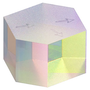 UFPBS053 - 5.0 mm, High-Power, Broadband Polarizing Beamsplitter, 900 - 1300 nm