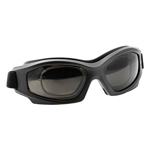LG22C - Laser Safety Glasses, Grey-Green Lenses, 4% Visible Light Transmission, Modern Goggle Style
