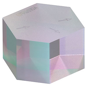 UFPBS10A - 10.0 mm, High-Power, Broadband Polarizing Beamsplitter, 720 - 1080 nm
