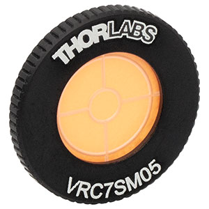 VRC7SM05 - SM05-Threaded NIR Alignment Disk (700 - 1400 nm)