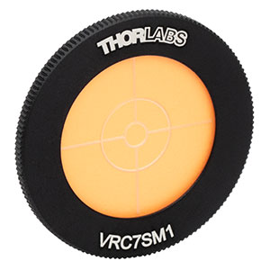 VRC7SM1 - SM1-Threaded NIR Alignment Disk (700 - 1400 nm)