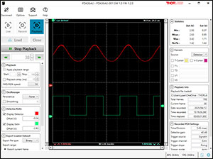 PDA GUI Playback Mode