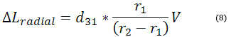 PZT equation 8